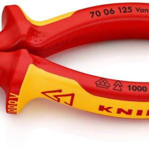 Бокорезы VDE, 125 мм, хром, 2-комп диэлектрические ручки