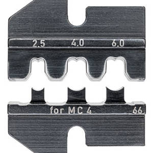 Плашка опрессовочная: штекеры Solar MC 4 (Multi-Contact), 2.5-4.0-6.0 мм², 3 гнезда