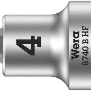 8740 B Hex-Plus HF Zyklop Головка торцевая с вставкой-битой с внешним шестигранником, 3/8", с фиксацией, 4 x 35 мм