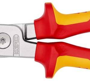 Клещи электромонтажные VDE, 6-в-1, зачистка 0.75 – 1.5 / 2.5 мм², рез Ø 15 мм / 50 мм², 200 мм…2