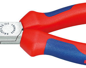 Длинногубцы с режущими кромками, 160 мм, фосфатированные, 2-комп ручки, SB