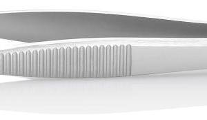 Пинцет позиционный, нерж, 145 мм, гладкие прямые губки