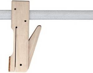 HKL20 Klemmy струбцина деревянная 200/110, пробковая крошка для щадящего зажима