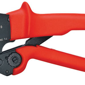 Пресс-клещи, 3 гнезда, изолированные и неизолированные контактные гильзы, 10/16/25 мм², длина 250 мм