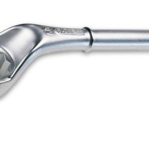 840 Ключ гаечный накидной тяговый изогнутый, 27 мм, под удлинитель HEYCO 845