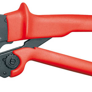 Пресс-клещи, 5 гнёзд, изолированные и неизолированные контактные гильзы, 0.25-6.0 мм², длина 250 мм