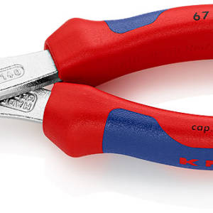 Кусачки торцевые особой мощности, 140 мм, хром, 2-комп ручки