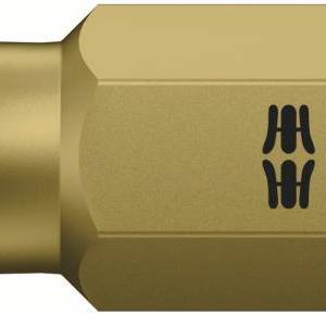 855/1 TiN PZ бита, сверхтвёрдая, нитрид титана, 1/4" C6.3, PZ 2 x 25 мм