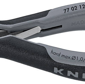 Бокорезы для электроники ESD с лезвиями из твёрдосплава, округлая головка, 120 мм, 2-комп антистатические ручки