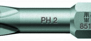 851/1 TZ PH бита торсионная, 1/4" C6.3, PH 2 x 25 мм