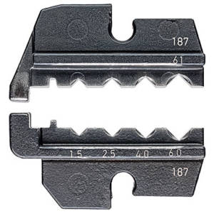 Плашка опрессовочная: контакты точеные Harting, 1.5/2.5/4/6 мм², 4 гнезда