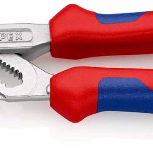 Клещи переставные-гаечный ключ, зев 27 мм, длина 150 мм, хром, 2-комп ручки