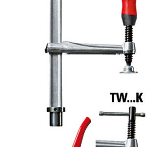 TW28-30-14-2K Зажимной элемент с фиксированной глубиной захвата для сварочных столов 300/140, 5 кН, 2К ручка