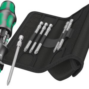 Kraftform Kompakt 20 Tool Finder 2 с сумкой, набор бит с отвёрткой-битодержателем и патроном Rapidaptor, 13 пр.