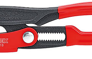 Ключ трубный 1", S-образные губки, с быстрой регулировкой, зев 42 мм, длина 330 мм, серый