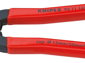 Кабелерез, Ø 15 мм (50 мм²), длина 165 мм, фосфатированный, обливные ручки