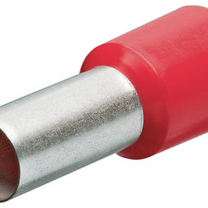 Гильзы контактные изолированные DIN 46228-4 (НШВИ), красные, 1.00 мм², 200 шт, 14 мм, DIN 46228-4