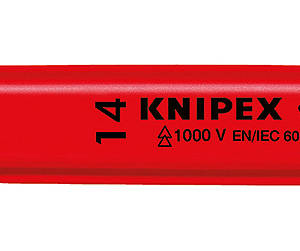 Ключ гаечный рожковый VDE, 18 мм, длина 160 мм, диэлектрический