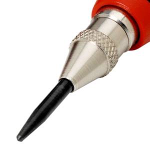 Кернер автоматический с протектором, наконечник Ø 6.0 мм, корпус Ø 17 мм, с регулировкой силы удара