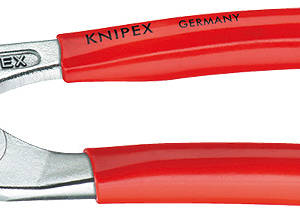 Мини-клещи переставные с гребенчатым шарниром, зев 17 мм, длина 125 мм, хром, обливные ручки