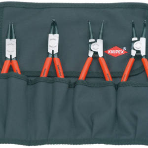 Набор щипцов для внутренних и внешних стопорных колец, 4 пр.