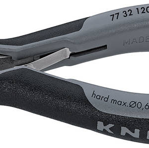 Бокорезы для электроники ESD с лезвиями из твёрдосплава, острая головка, 120 мм, 2-комп антистатические ручки