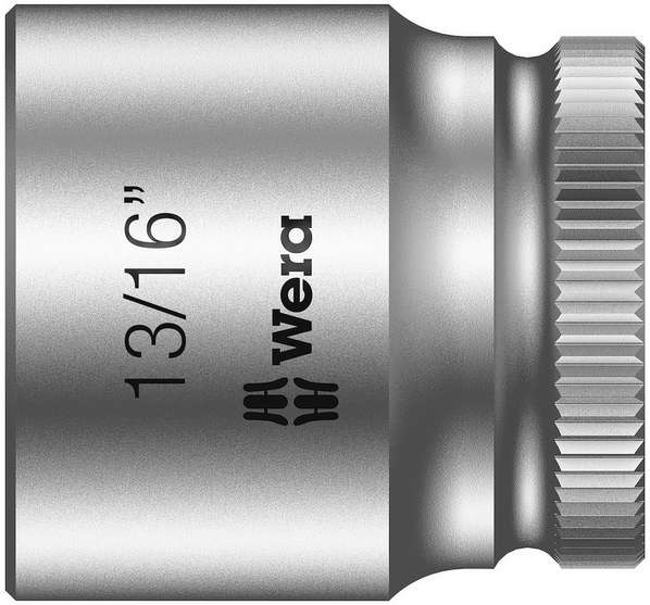 8790 HMB Zyklop Головка торцевая 6-гранная, 3/8", 13/16" x 30 мм