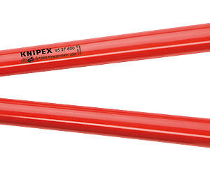 Кабелерез VDE, Ø 27 мм (150 мм²), длина 600 мм, стальной корпус, обливные диэлектрические ручки