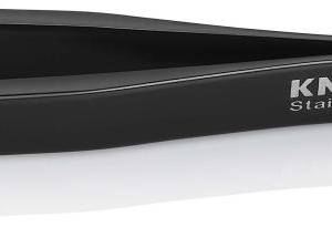 Пинцет режущий ESD, мартенситная сталь, 115 мм, гладкие изогнутые губки