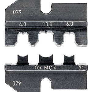 Плашка опрессовочная: штекеры Solar MC 4 (Multi-Contact), 4.0-10.0 мм², 3 гнезда