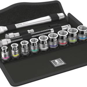 8100 SB HF 1 Zyklop Metal Switch набор с трещоткой, реверс, 3/8", с фиксацией, 13 пр.