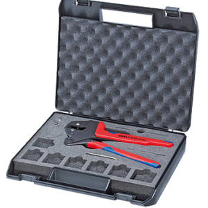 Пресс-клещи системные, без плашек, в пластиковом кейсе, длина 200 мм