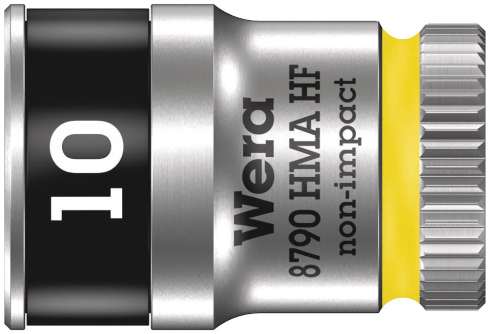 8790 HMA HF Zyklop Головка торцевая 6-гранная, 1/4", с фиксацией, 10 x 23 мм