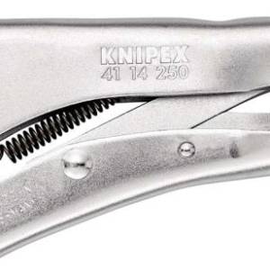 Зажим ручной, губки с двойной выемкой, круг 36 мм, квадрат 36 мм, под ключ 36 мм, длина 250 мм