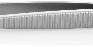 Пинцет универсальный, нерж, 120 мм, гладкие прямые тупые губки