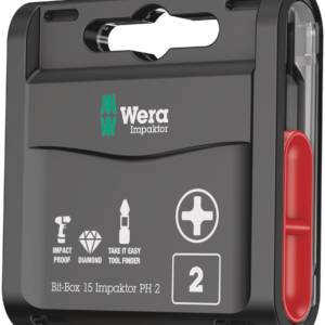 851/1 IMP DC Impaktor Bit-Box 15 PH 2 набор бит ударных, алмаз, 1/4" C6.3, 15 шт