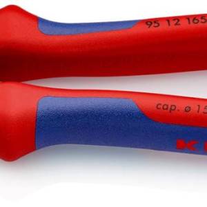 Кабелерез, Ø 15 мм (50 мм²), длина 165 мм, фосфатированный, 2-комп ручки, проушина для страховки, BK