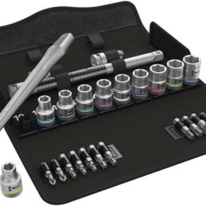 8100 SC 8 Zyklop Metal Switch набор с трещоткой, реверс, 1/2", 28 пр.