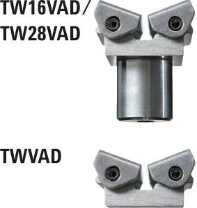 TW16VAD Vario Подставка адаптируемая для зажимных элементов для сварочных столов, Ø 16 мм, 45 мм, исполнение: с болтами