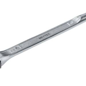 50740 Ключ строительный гаечный накидной трещоточный сквозной с реверсом, 19×22 мм