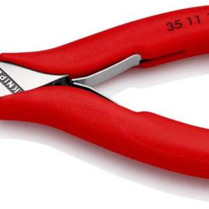 Плоскогубцы захватные для электроники, 115 мм, обливные ручки