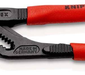 Клещи переставные-гаечный ключ, зев 40 мм, длина 180 мм, фосфатированные, обливные ручки