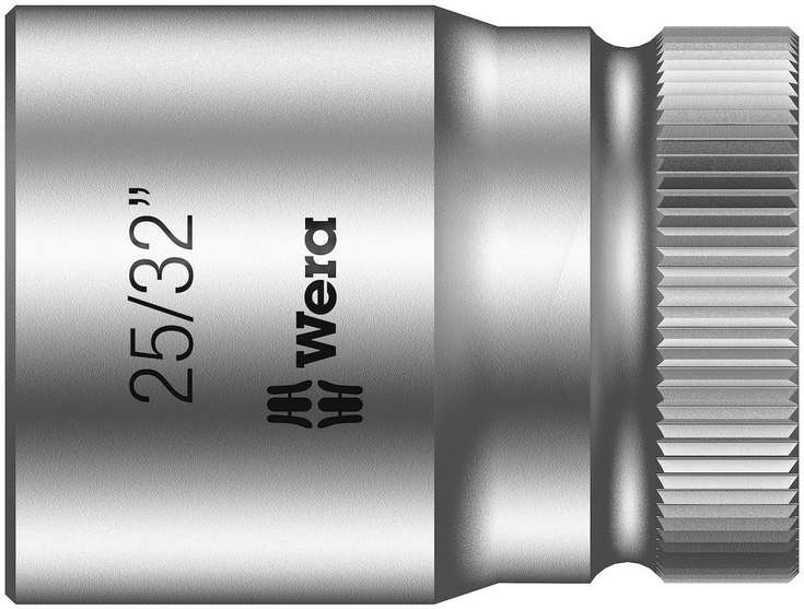 8790 HMC Zyklop Головка торцевая 6-гранная, 1/2", 25/32" x 37 мм