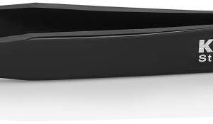 Пинцет универсальный ESD, нерж, 128 мм, гладкие прямые заострённые губки