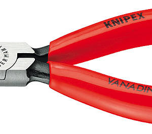 Круглогубцы захватные прецизионные, 125 мм, фосфатированные, обливные ручки