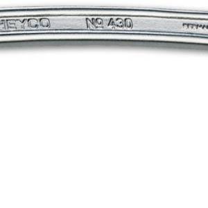 430 CP Ключ гаечный стартерный, 19 x 22 мм, хромированный, полированные кольца