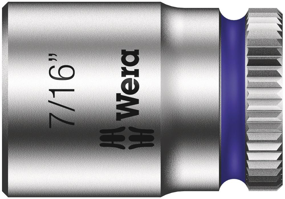 8790 HMA Zyklop Головка торцевая 6-гранная, 1/4", 7/16" x 23 мм