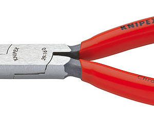 Плоскогубцы телефониста, плоскокруглые губки, 160 мм, фосфатированные, обливные ручки