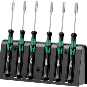 2069/6 Kraftform Micro Набор отвёрток торцевых прецизионных + подставка, 6 пр., 2.0×60/2.5×60/3.0×60