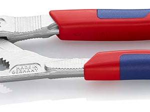 Клещи переставные-гаечный ключ, зев 52 мм, длина 250 мм, хром, 2-комп ручки